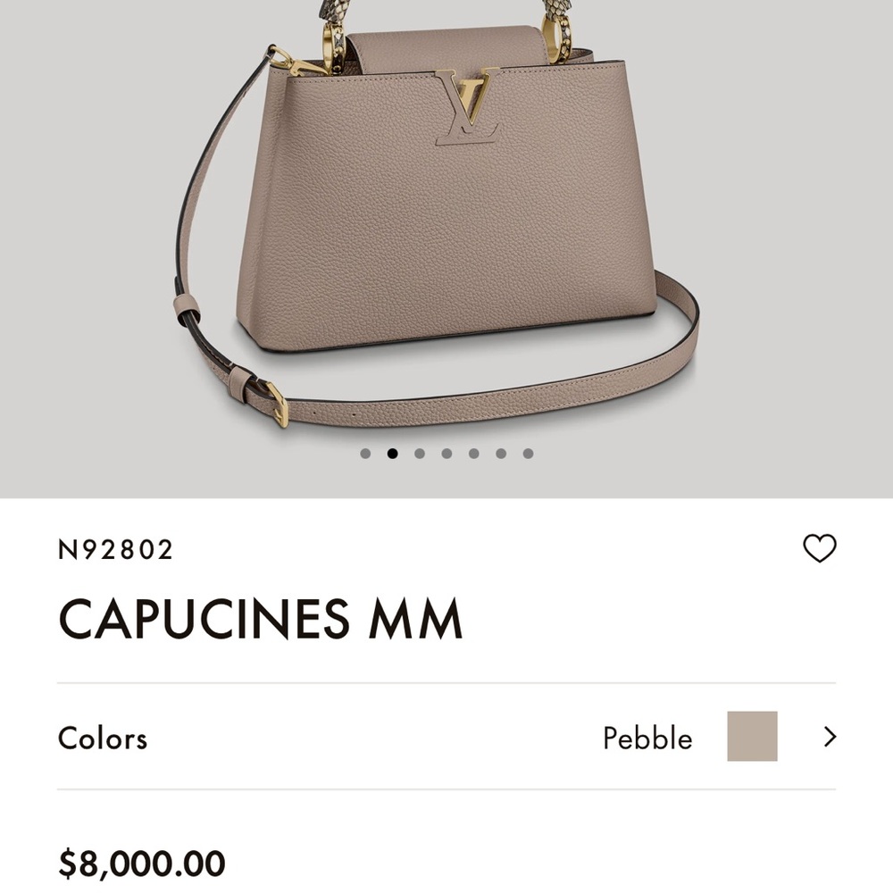 MM LOUIS VUITTON CAPUCINES
